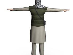 terrorist 02 3D Model