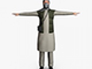 terrorist 02 3D Model
