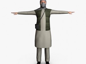 terrorist 02 3D Model