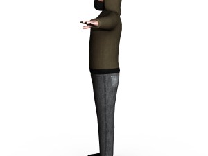 terrorist 03 3D Model