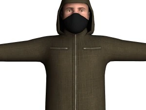 terrorist 03 3D Model
