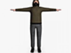 terrorist 03 3D Model