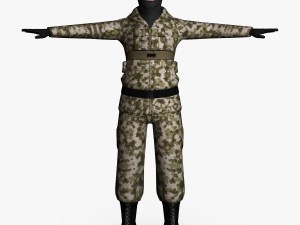terrorist 04 3D Model