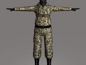 terrorist 04 3D Model