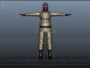 terrorist 04 3D Model