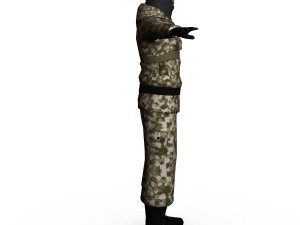 terrorist 04 3D Model