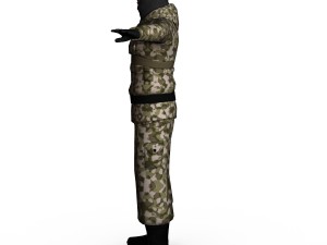 terrorist 04 3D Model