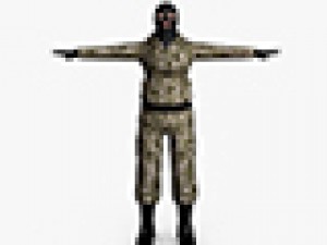 terrorist 04 3D Model
