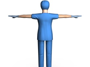surgeon female 01 3D Модель