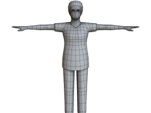 surgeon female 01 3D Модель