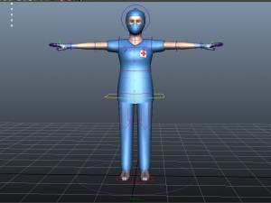 surgeon female 01 3D Модель