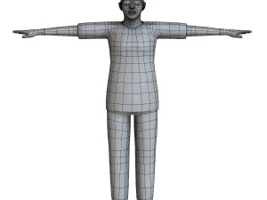 surgeon female 02 3D Model