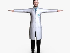 surgeon male 01 3D Model