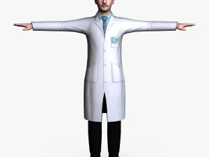 surgeon male 01 3D Model