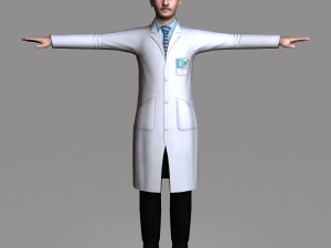 surgeon male 01 3D 모델