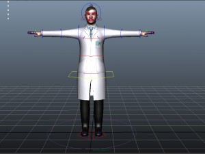 surgeon male 01 3D 모델