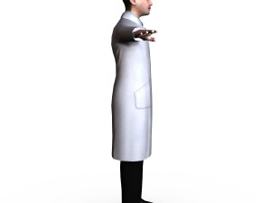 surgeon male 01 3D 모델