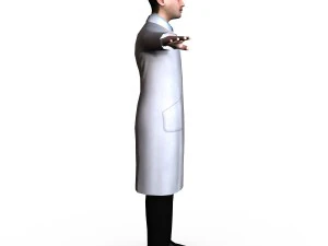 surgeon male 01 3D Model