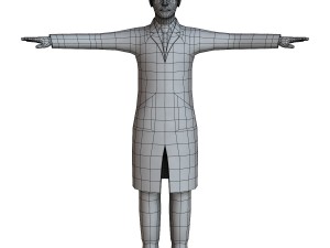surgeon male 01 3D 모델