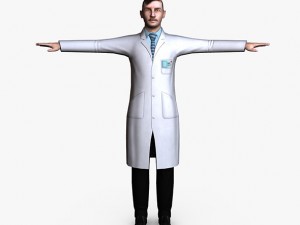 surgeon male 01 3D 모델