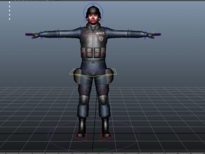 swat male 01 Modelo 3D