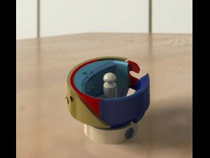 m&aacute;quina de costura com agulha Modelo 3D