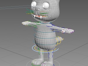 cartoon cat 3D Модель