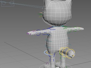 cartoon cat 3D Модель