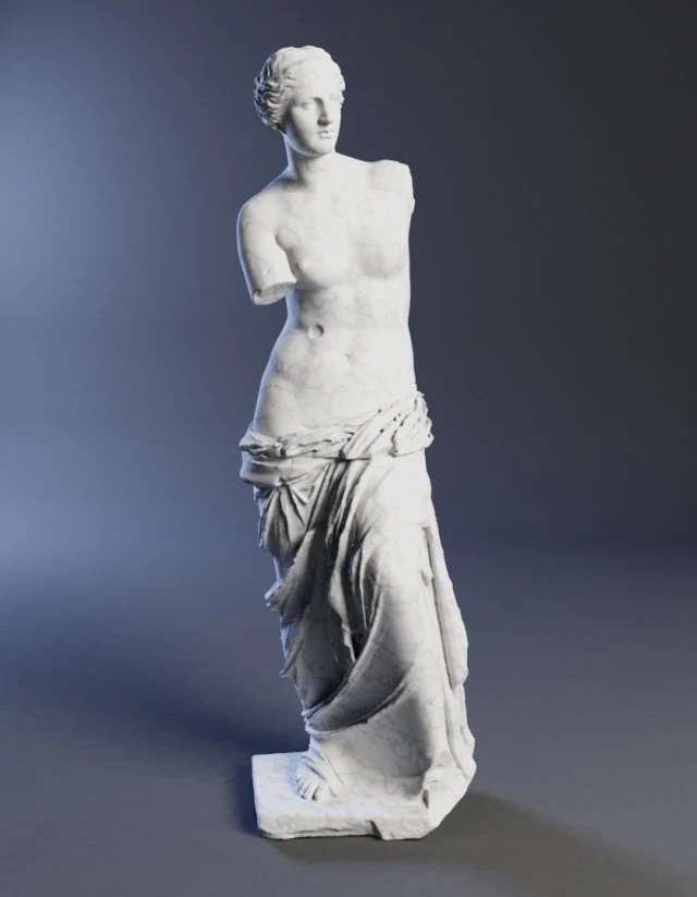Venere di Milo Modello 3D .c4d .max .obj .3ds .fbx .stl .blend 