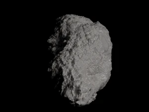 icy asteroid 3D Model