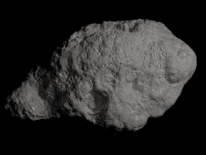 icy asteroid 3Dモデル