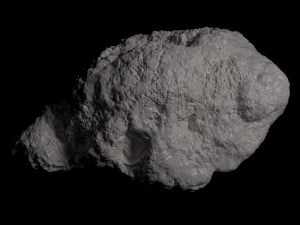 icy asteroid 3Dモデル
