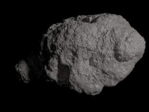 icy asteroid 3D Model