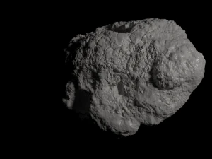icy asteroid 3D Model