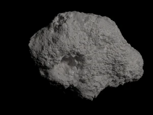 icy asteroid 3D Model
