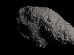 icy asteroid 3Dモデル