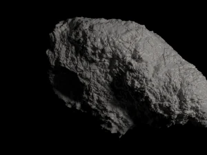 icy asteroid 3D Model