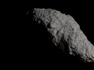 icy asteroid 3Dモデル