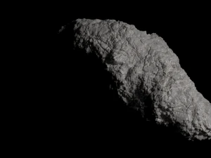 icy asteroid 3D Model