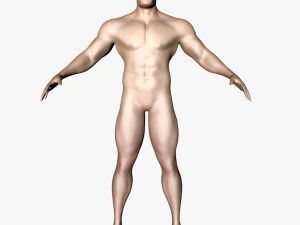 personaggio maschile Modello 3D