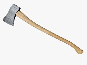 도끼 3D 모델