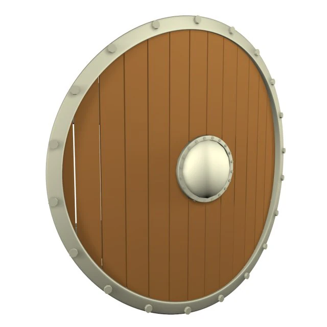 low poly shield 3D Model .c4d .max .obj .3ds .fbx .stl .blend