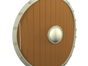 ローポリシールド 3Dモデル