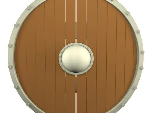 low poly shield 3D Model