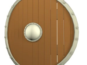 low poly shield 3D Model