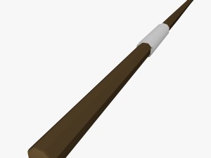 low poly spear 3D Модель