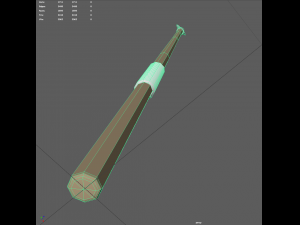 low poly spear 3D Модель