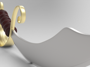 pirate sword 3D Model