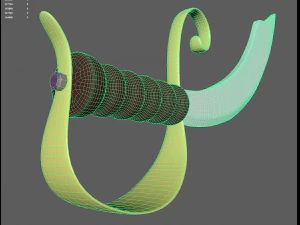 pirate sword 3D Model