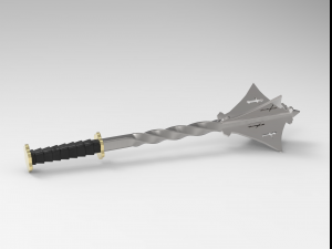 greek mace 3D Model